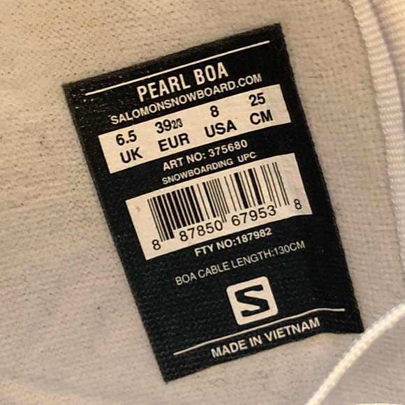 PEARL BOA SNOWBOARD BOOTS - WOMEN'S 2016 - Picture 4 of 4